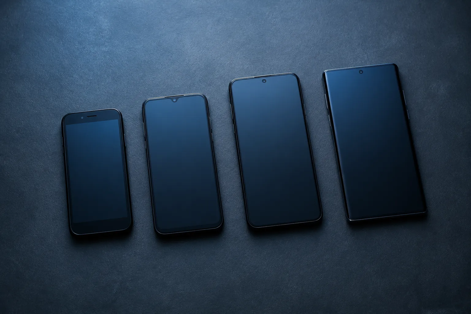 Range of smartphones from budget to flagship at Jay Jalaram Mobile Shop